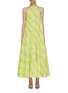 Main View - Click To Enlarge - RHODE RESORT - 'Julia' halter neck tiered maxi dress