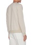 Back View - Click To Enlarge - VINCE - Birdseye wool-cashmere bend sweatshirt