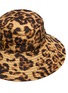 Detail View - Click To Enlarge - ERIC JAVITS - 'Kaya' leopard print wide brim water repellent bucket hat