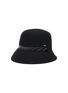 Main View - Click To Enlarge - MOSSANT - Buckled wool bucket hat