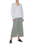 Figure View - Click To Enlarge - VINCE - Rib high low hem knit sweater