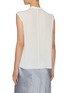 Back View - Click To Enlarge - VINCE - Sleeveless tie neck silk blouse