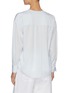 Back View - Click To Enlarge - VINCE - Half placket popover silk shirt