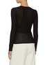 Back View - Click To Enlarge - VINCE - Crewneck rib knit top