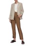 Figure View - Click To Enlarge - VINCE - Belted tapered pants