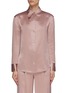Main View - Click To Enlarge - VINCE - Shaped Collar Silk Blouse