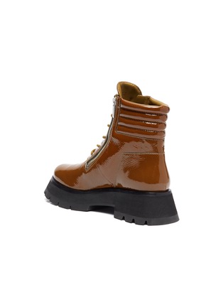  - 3.1 PHILLIP LIM - 'Kate' platform patent leather combat boots
