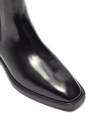 Detail View - Click To Enlarge - AEYDE - 'SIMONE' Patent Leather Chelsea Boots