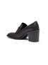  - JW ANDERSON - Square Toe Block Heel Loafers with Charm