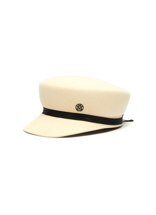 Main View - Click To Enlarge - MAISON MICHEL - 'ABBY' Side Bow Felt Sailor Hat