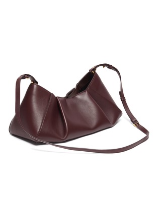 Back View - Click To Enlarge - KHAITE - 'Jeanne' small gathered leather crossbody bag