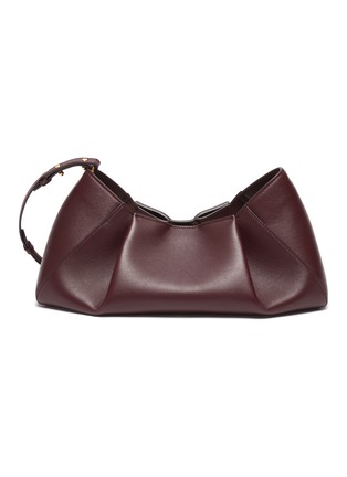 Main View - Click To Enlarge - KHAITE - 'Jeanne' small gathered leather crossbody bag