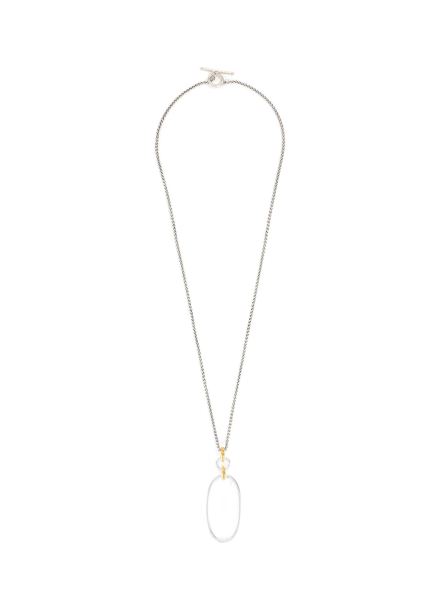 PHILIPPE AUDIBERT | 'Hermione' linked pendant long necklace