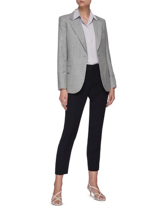 Figure View - Click To Enlarge - THEORY - Single breast cinch blazer