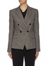 Main View - Click To Enlarge - THEORY - Check notch lapel double breasted blazer