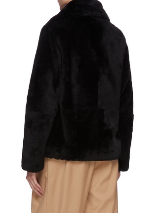 Back View - Click To Enlarge - THEORY - Clairene' faux fur jacket