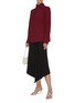 Figure View - Click To Enlarge - THEORY - Turtleneck ribbed knit sweater