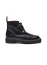 Main View - Click To Enlarge - ATP ATELIER - 'Cozzana' contrast topstitch leather ankle boots