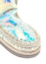 Detail View - Click To Enlarge - MOU - 'Eskimo Tall' croc-embossed leather toddler winter boots