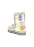 Detail View - Click To Enlarge - MOU - 'Eskimo Tall' croc-embossed leather toddler winter boots