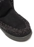 Detail View - Click To Enlarge - MOU - 'Eskimo Short' velvet kids winter boots