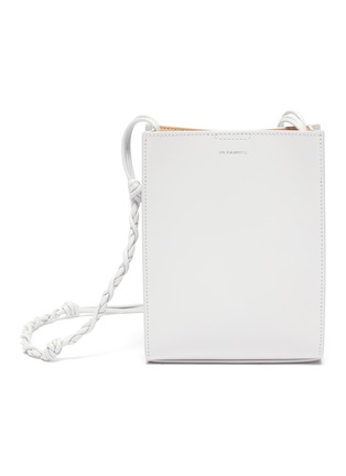 Main View - Click To Enlarge - JIL SANDER - Tangle' braided shoulder strap leather small crossbody bag
