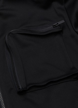  - MC Q - 'Genesis II' chest pocket multi-colour piped track jacket
