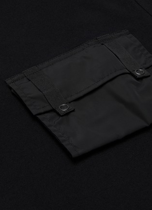  - MC Q - Foam Nylon Chest Flap Pocket Panel T-Shirt
