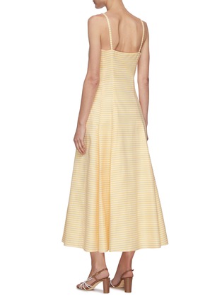 Back View - Click To Enlarge - GABRIELA HEARST - 'Prudence' sleeveless dress