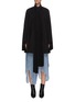 Main View - Click To Enlarge - BALENCIAGA - Pleated scarf blouse