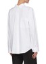Back View - Click To Enlarge - BALENCIAGA - Double Front Cotton Shirt