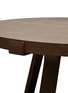 Detail View - Click To Enlarge - ANDRÉ FU LIVING - Interlock Round Lazy Susan Oak Wood dining table