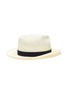 Figure View - Click To Enlarge - MOSSANT - Ribbon embellished Panama hat
