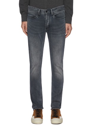 Main View - Click To Enlarge - DENHAM - 'Bolt' mid-washed skinny jeans
