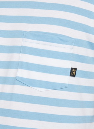  - DENHAM - 'Troy Breton' Stripe Cotton T-shirt