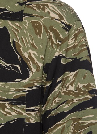  - DENHAM - Camouflage Print Short Sleeve Shirt