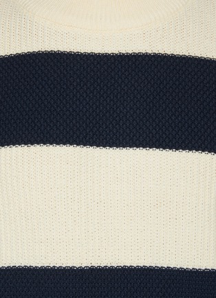  - DENHAM - Coldlane' Block Stripe Cotton Blend Sweater