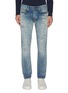 Main View - Click To Enlarge - DENHAM - Razor' Slim Fit Rip Jeans