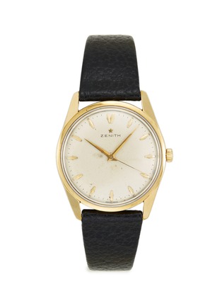 Main View - Click To Enlarge - LANE CRAWFORD VINTAGE WATCHES - Zenith Time Only 18k gold watch
