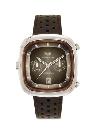 Main View - Click To Enlarge - LANE CRAWFORD VINTAGE WATCHES - Heuer Silvertone stainless steel watch