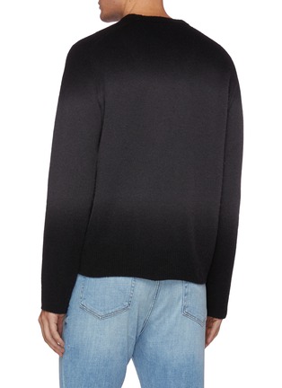 Back View - Click To Enlarge - FRAME - Dip dye wool blend sweater
