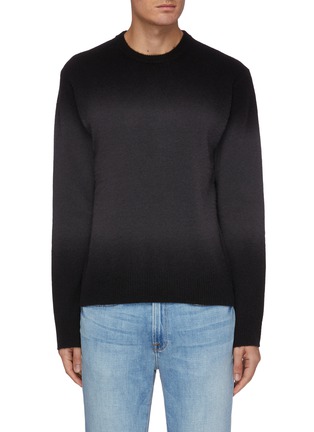 Main View - Click To Enlarge - FRAME - Dip dye wool blend sweater