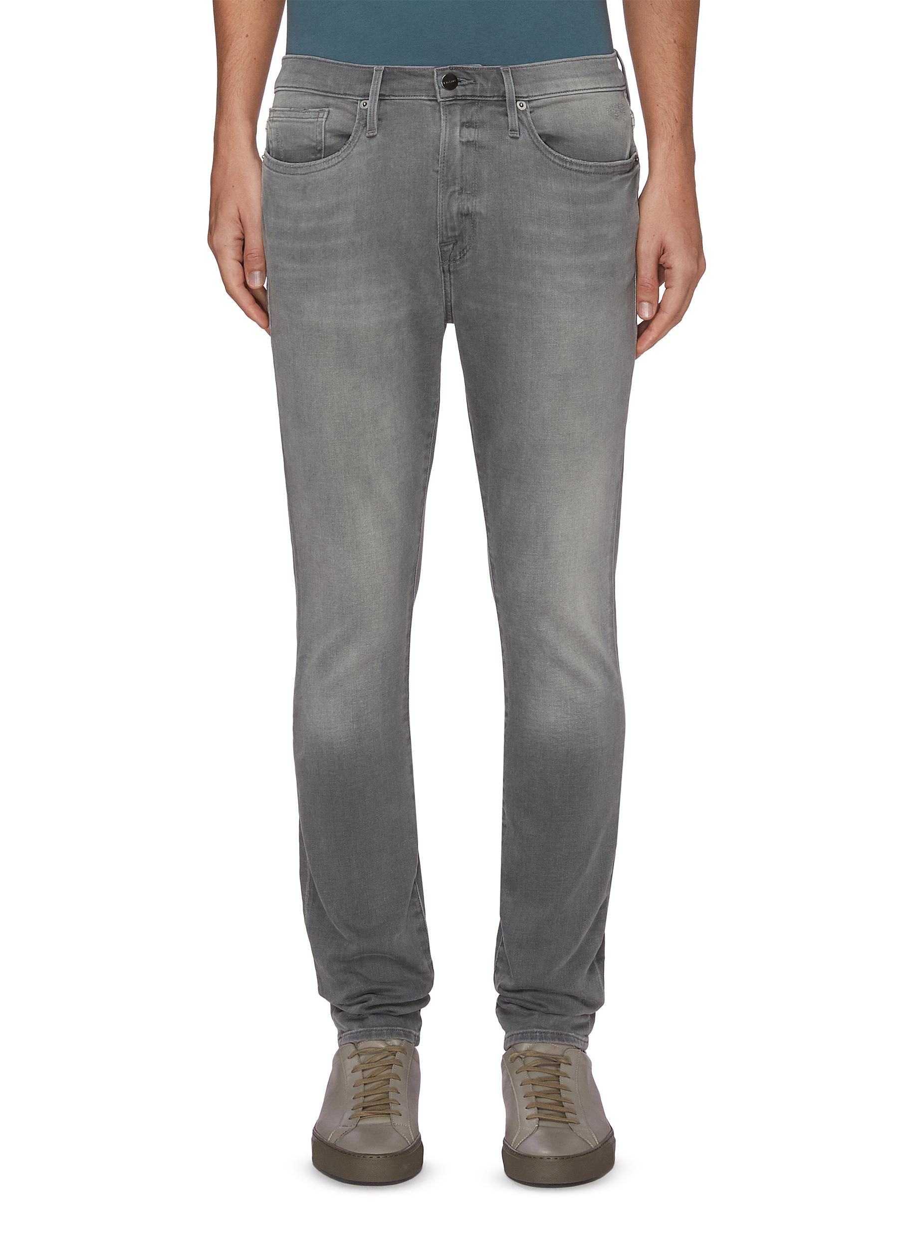 Frame Denim L Homme Light Wash Skinny Jeans Men Lane Crawford