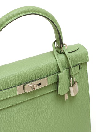 Detail View - Click To Enlarge - MAIA - Kelly Vert Criquet 28cm Epsom leather bag