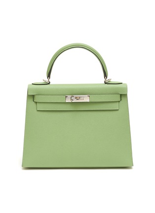 Main View - Click To Enlarge - MAIA - Kelly Vert Criquet 28cm Epsom leather bag