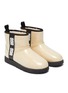 Detail View - Click To Enlarge - UGG - 'Classic Clear Mini' toddler PVC Winter Ankle Boots