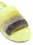 Detail View - Click To Enlarge - UGG - 'Fluff Yeah Slide' Slingback All-over Fur Platform Sandals