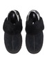 Detail View - Click To Enlarge - UGG - 'Funkette' logo-embellished slingback fur mule