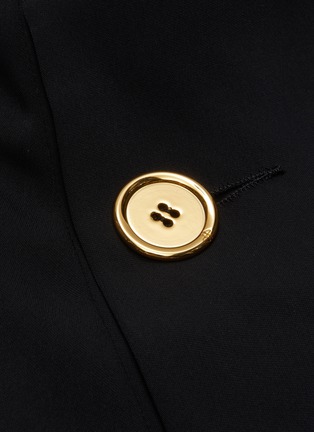  - PATOU - Open back button detail short jumpsuit
