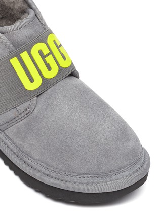 Detail View - Click To Enlarge - UGG - 'Neumel II Graphic' elastic band kids winter boots